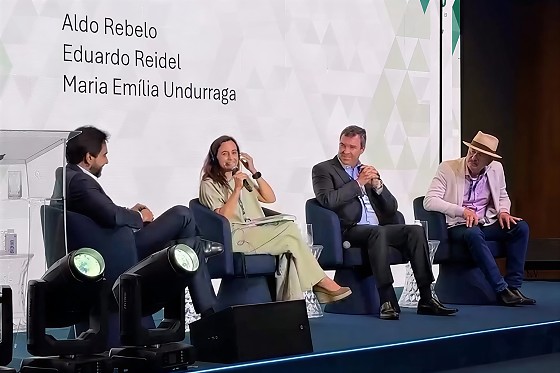 Em evento internacional, Eduardo Riedel refor&ccedil;a potencial do agro de Mato Grosso do Sul