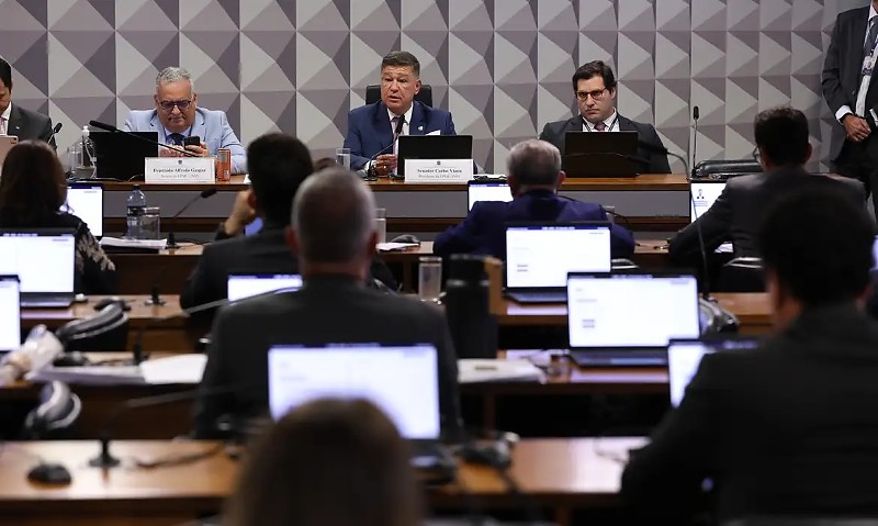 Brasília- DF – 09/3/2026 – Reunião da CPMI do INSS