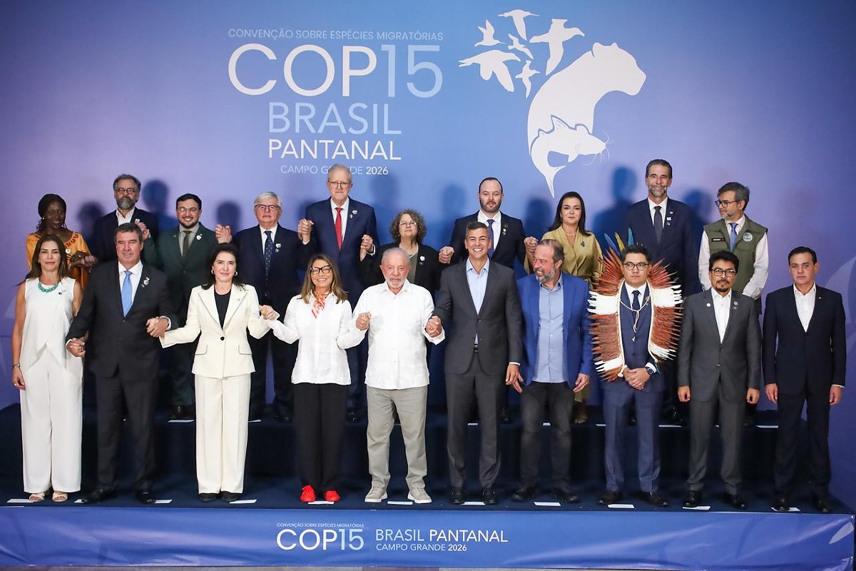 Presidente Lula e autoriedades internacionais