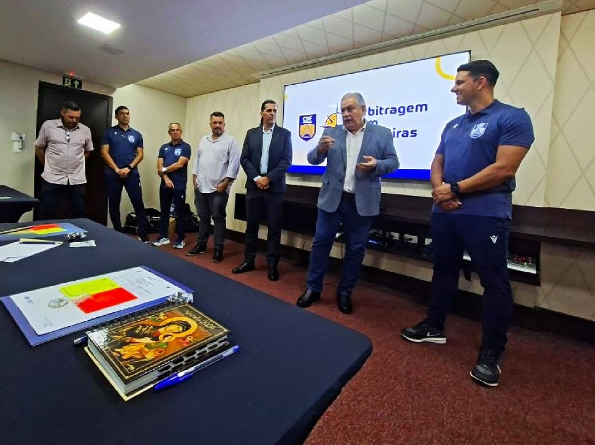 Arbitragem sem Fronteiras da CBF chega ao Mato Grosso do Sul (Estev&atilde;o)