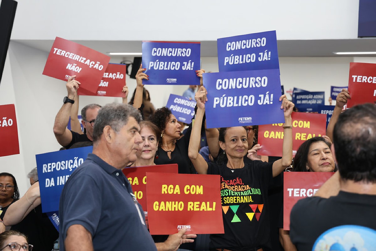 Protesto na Alems