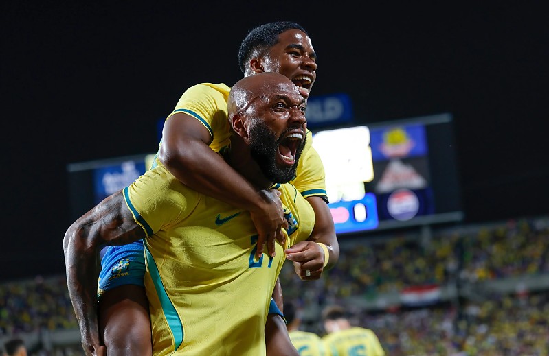 Igor Thiago e Endrick brilham na vitória da Seleção Brasileira