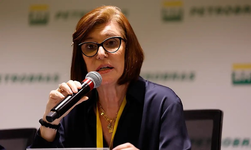 Rio de Janeiro (RJ), 06/03/2026 - A diretoria executiva da Petrobras, Magda Chambriard , concede entrevista coletiva sobre os resultados financeiros de 2025. no Edifício Senado, centro da cidade