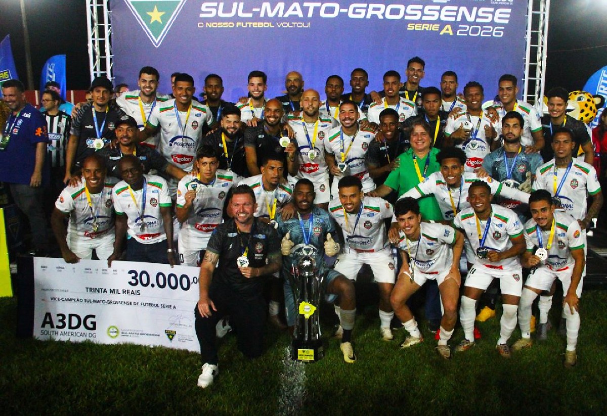 Oper&aacute;rio FC 2 x 1 AA Bataguassu - Final do Estadual 2026