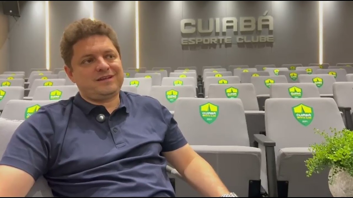 Presidente do Cuiab&aacute; EC Cristiano Dresch