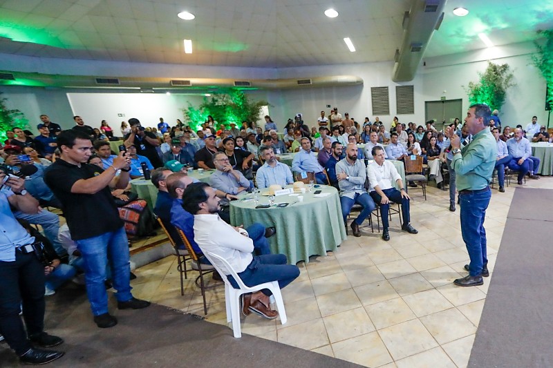 Governador Eduardo Riedel estima-se que o evento deve movimentar até R$ 700 milhões em negócios