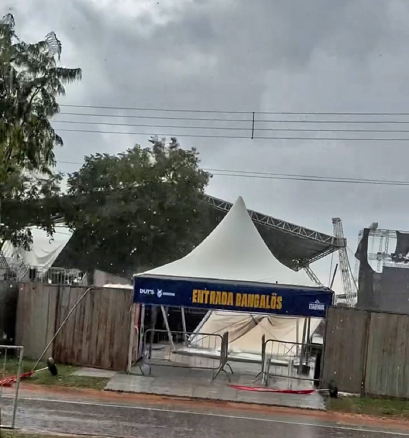 Chuvas fortes provocam cancelamento de shows na Expogrande 2026