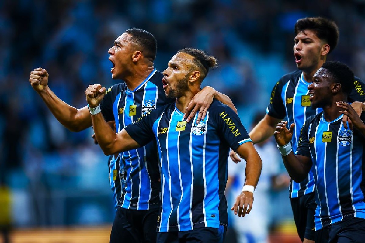 Gr&ecirc;mio 2 x 0 Confian&ccedil;a-SE - Jogo ida 5&ordf; fase da Copa do Brasil 2026