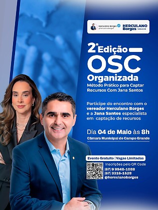 2&ordf; edi&ccedil;&atilde;o do curso &ldquo;OSC Organizada &ndash; M&eacute;todo Pr&aacute;tico de Capta&ccedil;&atilde;o de Recursos