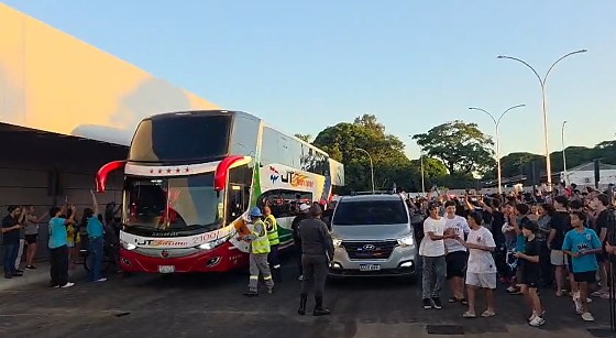 Onibus do Santos em PJC
