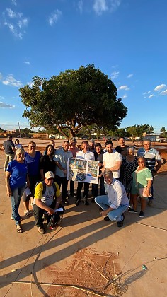 Senador Nelsinho Trad no Santa Em&iacute;lia