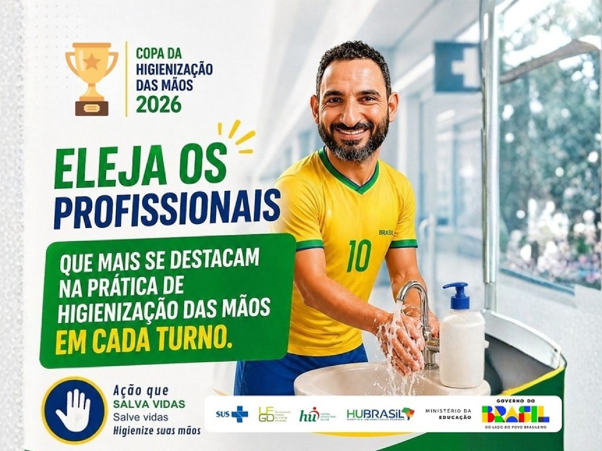Hospital universit&aacute;rio entra no &ldquo;esp&iacute;rito da Copa&rdquo; para refor&ccedil;ar preven&ccedil;&atilde;o