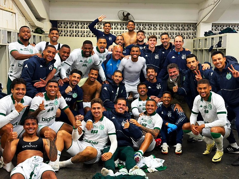 Guarani goleia o Maringá fora de casa e se firma no G-8 no Campeonato Brasileiro da Série C 2026