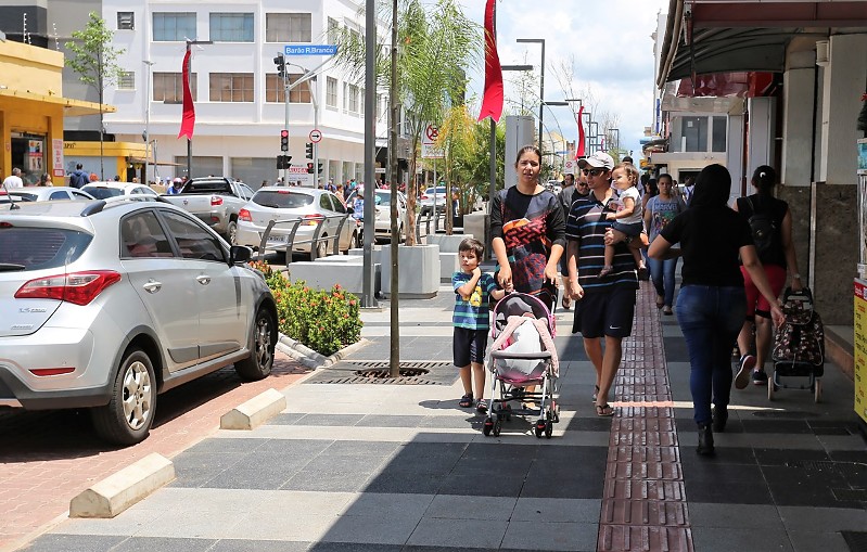 Movimentação da regiao central de Campo Grande