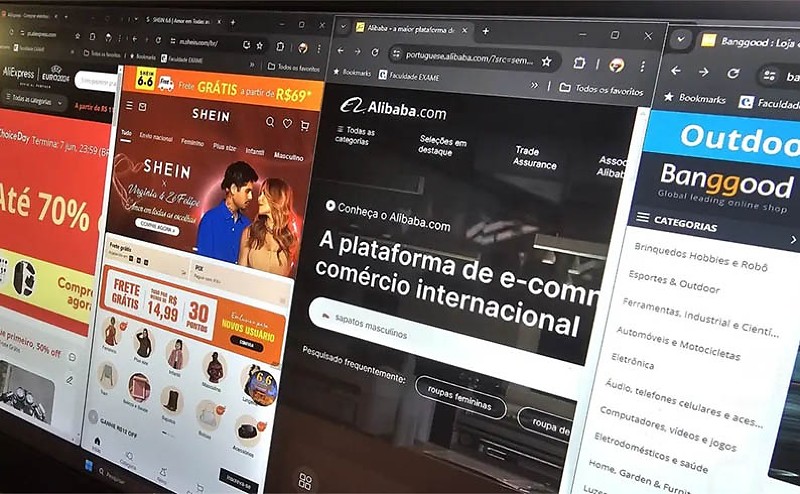 Compras internacionais de até 50 dólares ficam sem imposto