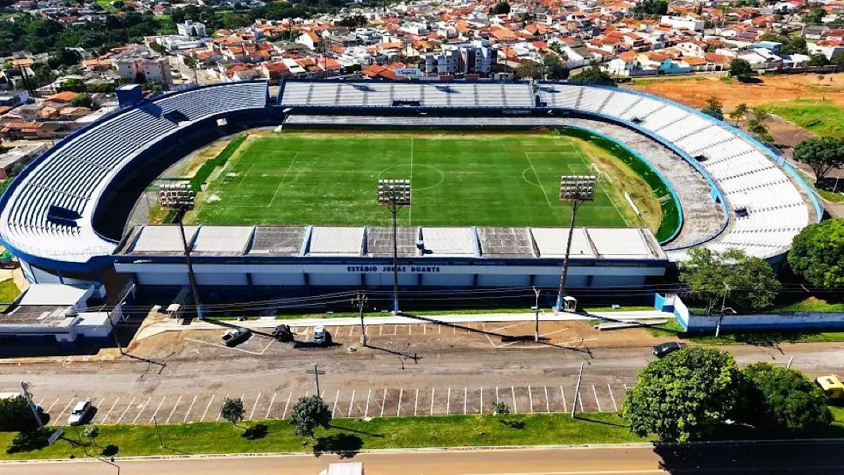 Est&aacute;dio Jonas Duarte - An&aacute;polis  F.C.  x Rio Branco-ES - Final da Copa Centro-Oeste 2026