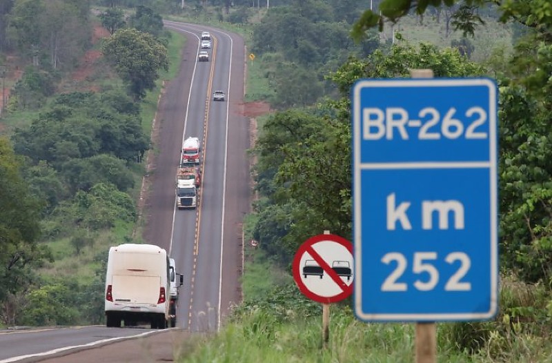 BR-262 faz parte da Rota da Celulose