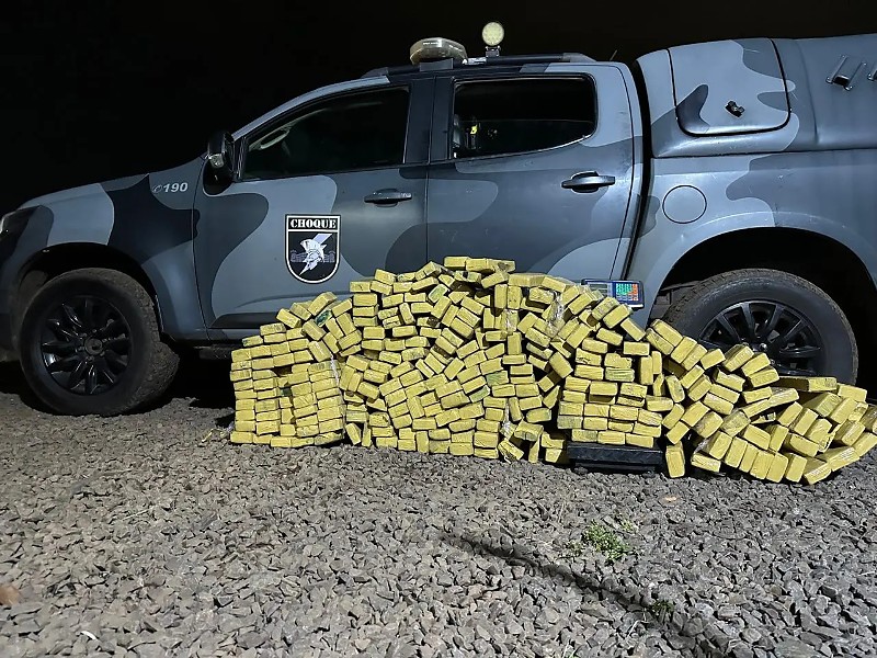 Choque prende dupla com 271 quilos de maconha em Campo Grande