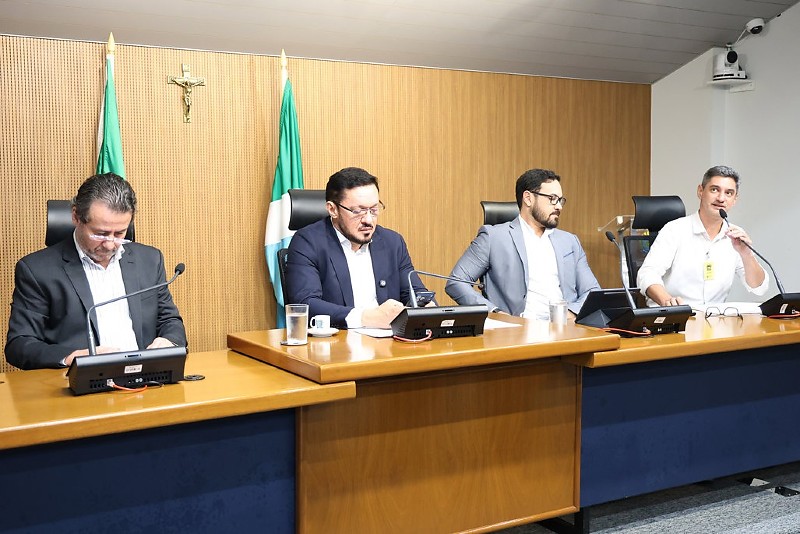 Audiência pública da Comissão de Saúde da Assembleia Legislativa de Mato Grosso do Sul para a apresentação da prestação de contas do quadrimestre