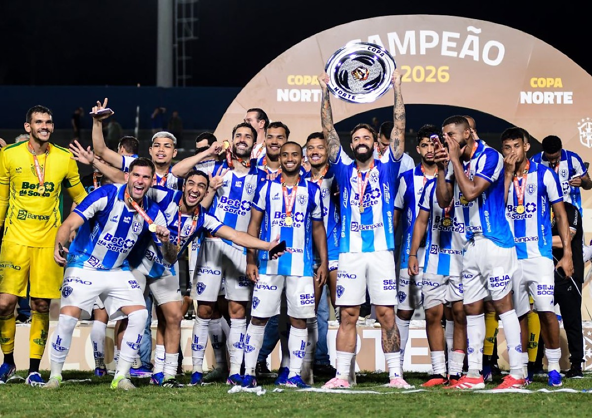 Nacional-AM 2 x 4 Paysandu - Campe&atilde;o da Copa Norte 2026 2