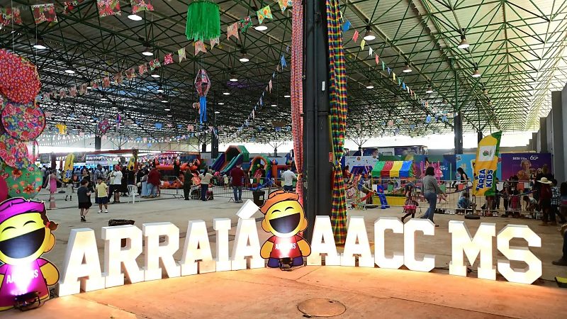 Arraiá solidário da AACC-MS arrecada recursos para reforma da Casa de Apoio