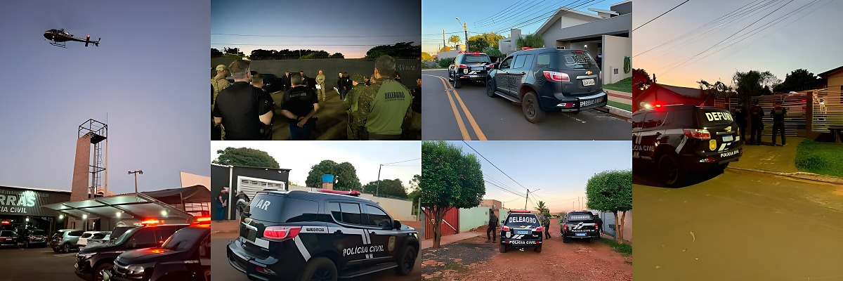 Opera&ccedil;&atilde;o contra lavagem de dinheiro prende dois em flagrante por posse de armas