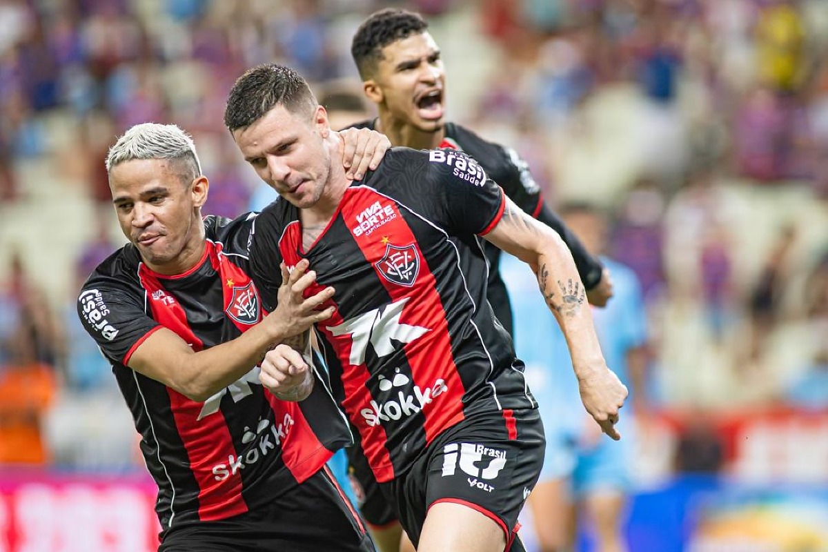 Fortaleza 1 x 2 Vit&oacute;ria - Jogo ida final da Copa do Nordeste 2026