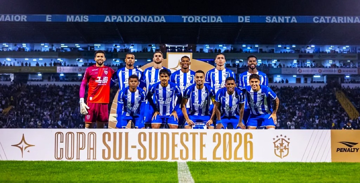 Ava&iacute; 3 x 0 Chapecoense - Primeiro jogo da final da Copa Sul-Sudeste 2026