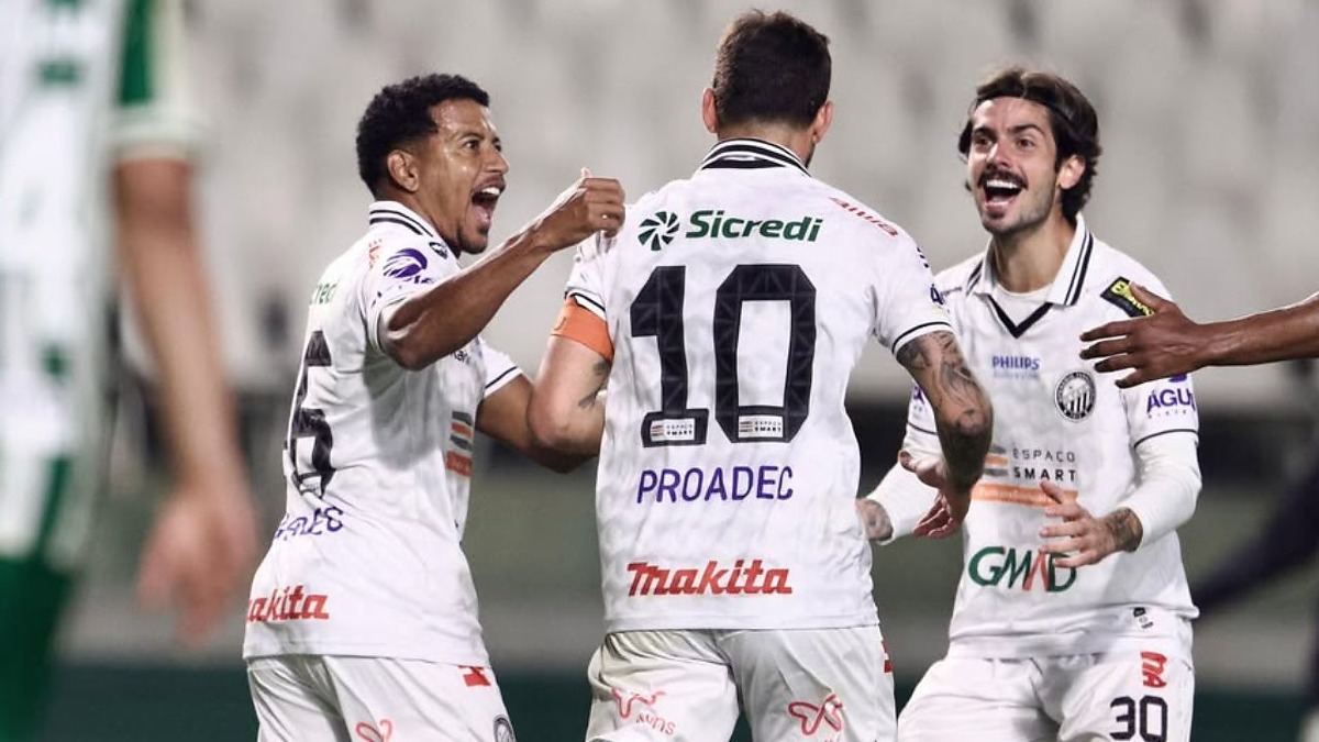 Oper&aacute;rio-PR 2 x 1 Juventude-RS - Campeonato Brasileiro da S&eacute;rie B 2026