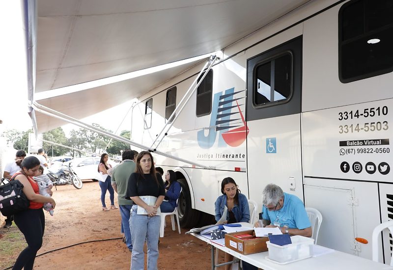 Justiça Itinerante leva atendimento gratuito aos bairros de Campo Grande