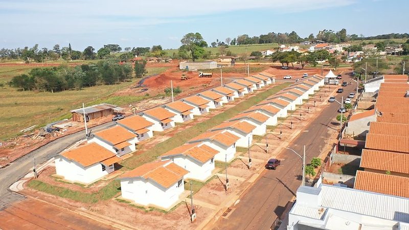 Agehab destinou recursos para construção de 80 moradias populares em Itaquiraí