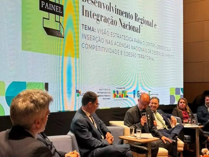 Estado destaca investimentos de quase R$ 34 bilhões e busca ampliar recursos para projetos estratégicos no Centro-Oeste.