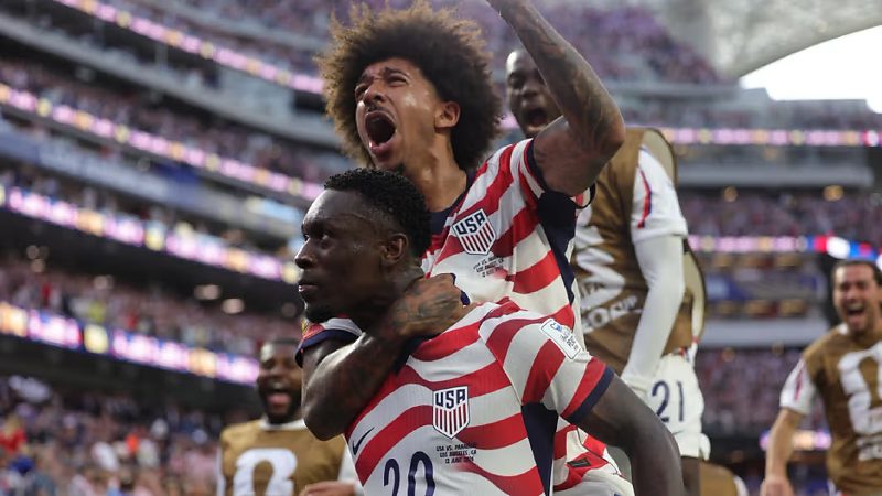 Seleção dos Estados Unidos goleia o Paraguai na estreia da Copa do Mundo 2026