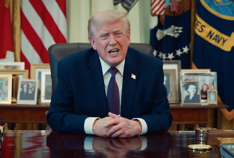 Trump anunciou acordo de paz com o Irã