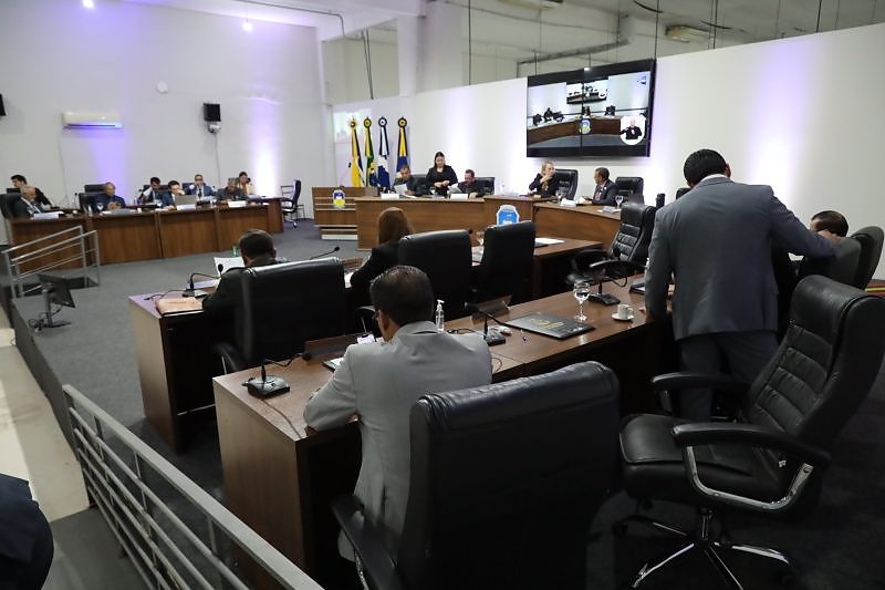 Sessão Ordinária da Câmara de Dourados desta segunda-feria (15)