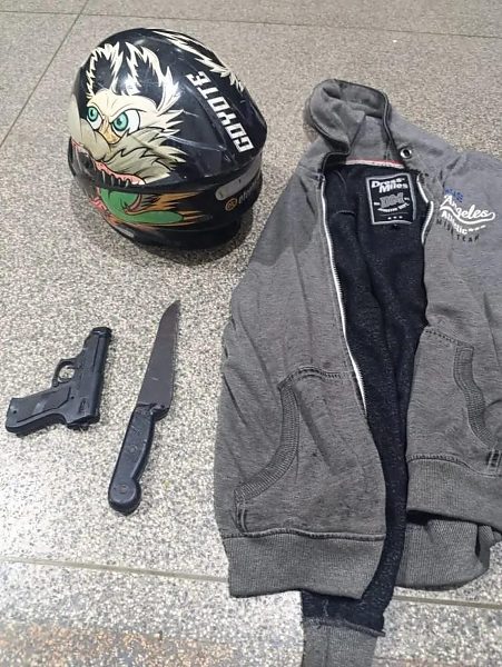 Assaltantes roubam farmácia com simulacro e acabam presos minutos depois em Ponta Porã