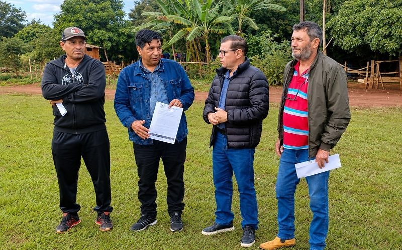 Pedro Pepa encaminhou ofício ao deputado Zé Teixeira, solicitando melhorias para o campo da Aldeia Jaguapiru