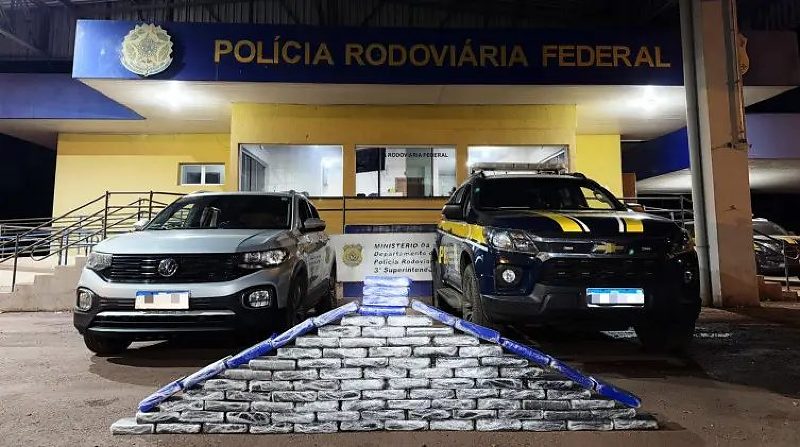 Militar da reserva é preso com quase 100 quilos de cocaína em rodovia de MS