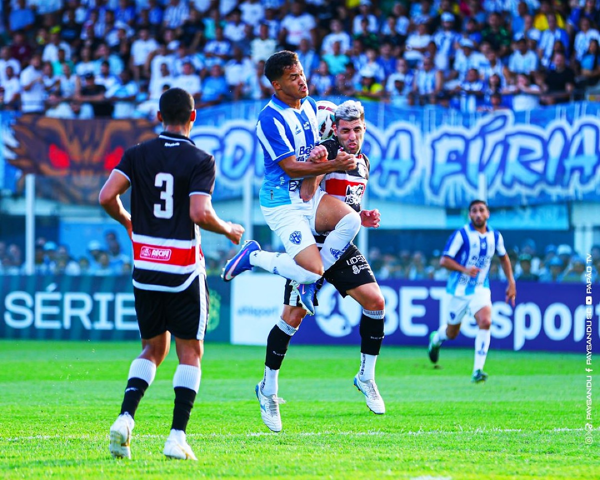 Paysandu-PA 1 x 3 Santa Cruz-PE - Brasileir&atilde;o da S&eacute;rie C 2026
