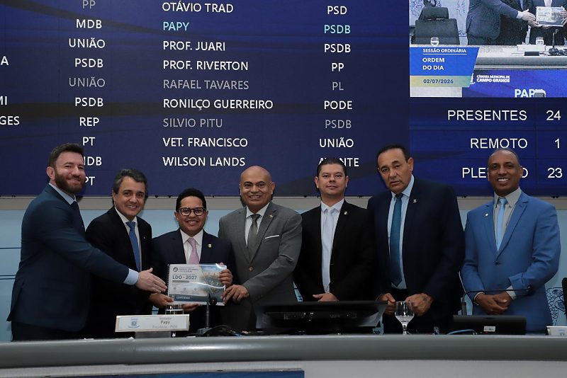 Vereadores se reuniram para votarem na diretrizes para Campo Grande em 2027