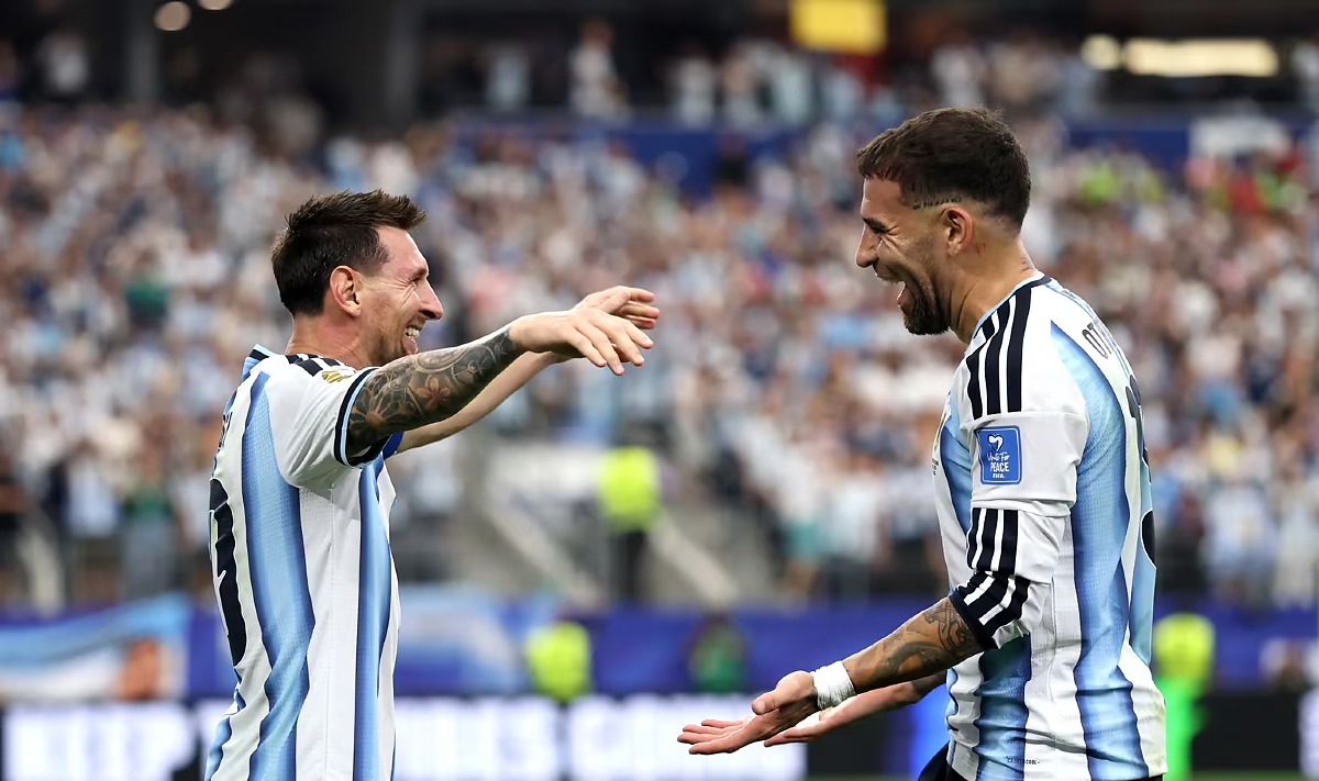 Argentina avanza a octavos de final tras vencer a Cabo Verde en un partido sufrido