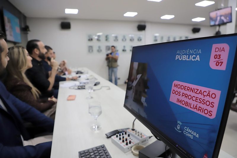 Audiência Pública foi proposto para debater entraves do setor imobiliário de Campo Grande