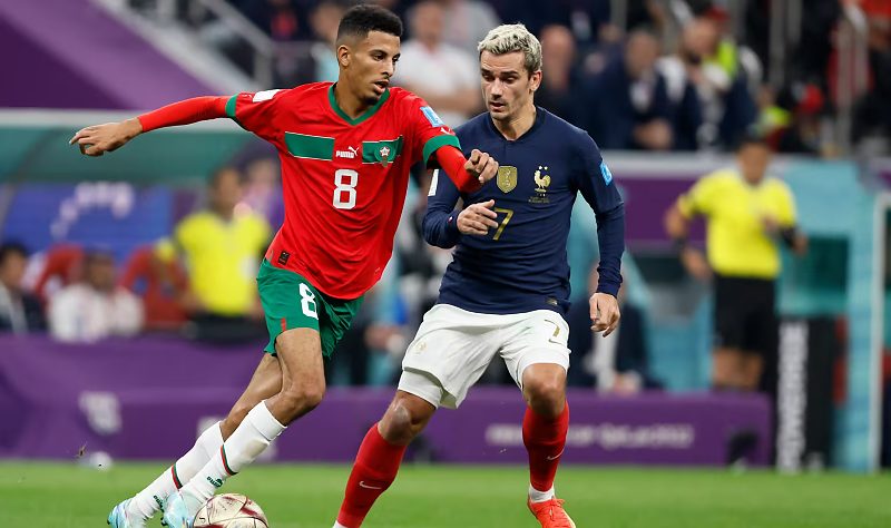 França e Marrocos em duelo de 2022