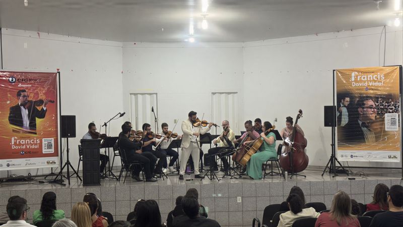 Apresentação reúne obras clássicas, músicas brasileiras e peças inspiradas na cultura chinesa a partir das 19h30
