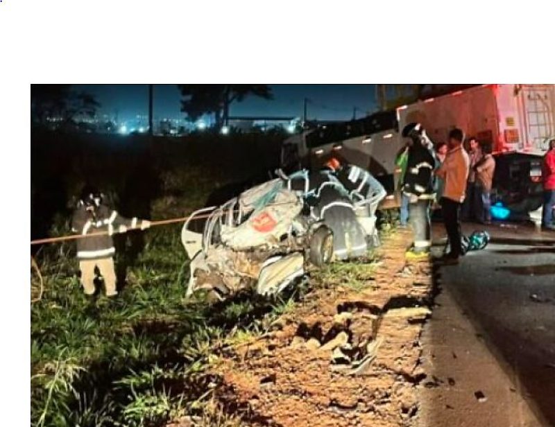 Jovem de 19 anos morre após colisão frontal na BR-262 em MS