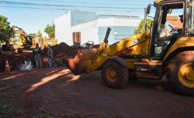 Obras de drenagem no Jardim das Nações chegam a 20% de execução