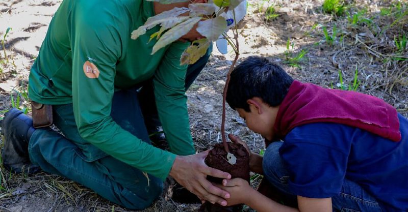 A atividade ocorreu na Reserva Particular do Patrimônio Natural (RPPN) Engenheiro Eliezer Batista durante a mobilização nacional "Um Dia no Parque"