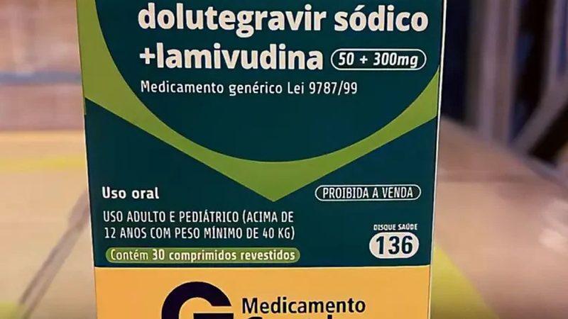 Dolutegravir, usado por mais de 770 mil pessoas no Brasil, aguarda apenas autorização da Anvisa para começar a ser fornecido ao Sistema Único de Saúde.