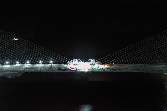 Ponte da Rota Bioce&acirc;nica une Brasil e Paraguai ap&oacute;s quatro anos de obras
