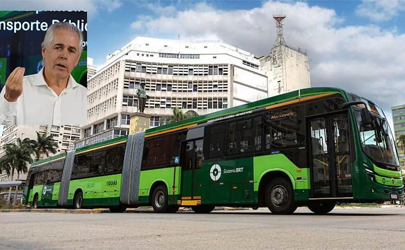 Edmundo Pinheiro, da HP, e ônibus elétrico em Goiânia